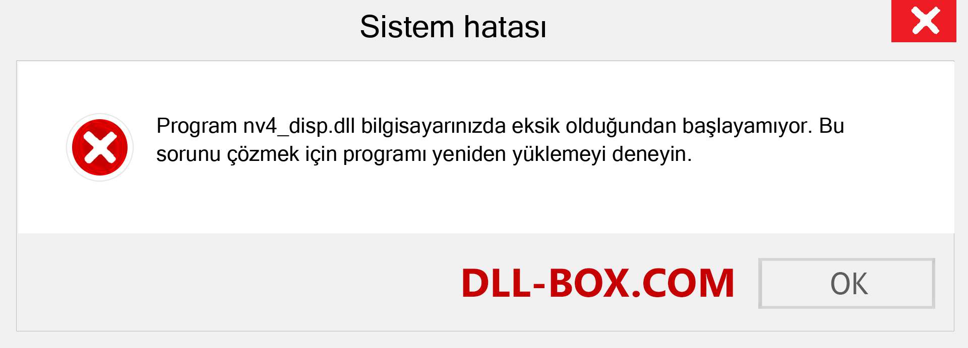 nv4_disp.dll dosyası eksik mi? Windows 7, 8, 10 için İndirin - Windows'ta nv4_disp dll Eksik Hatasını Düzeltin, fotoğraflar, resimler